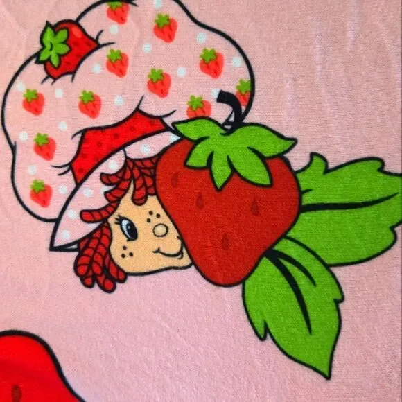 EC STRAWBERRY SHORTCAKE PAJAMA/LOUNGE PANTS W/POCKETS SZ.2X - Picture 2 of 4